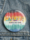 Unisex Equality Hurts No One Print Pin-back Button
