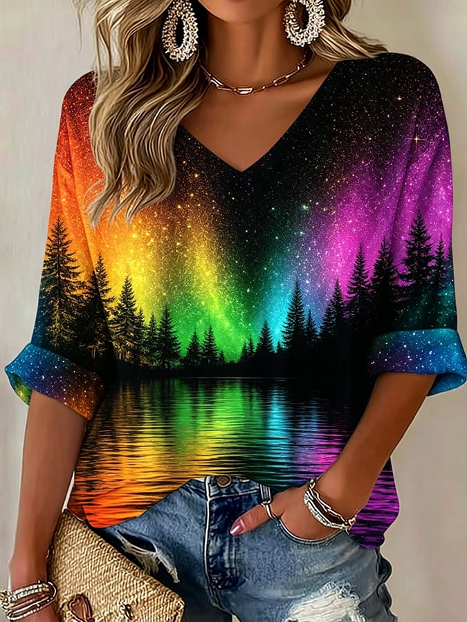 Women's  LGBT  Print T-Shirt
