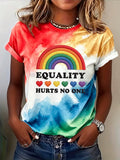 Women's Equality hurts no one lgbt T-Shirt