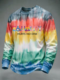 Men's Equality Hurts No One Printed Casual T-shirt
