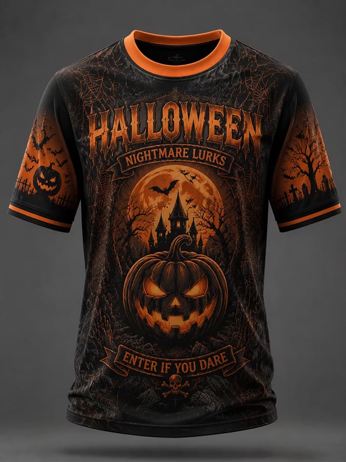 Halloween Art Print T-Shirt