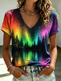 Women's Retro LGBT Print T-shirt