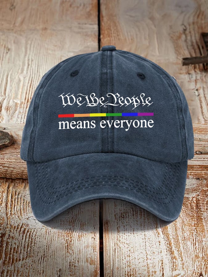 We The People Means Everyon People Hat