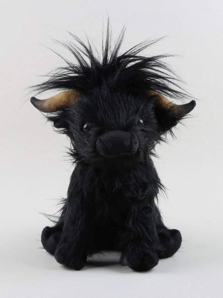Highland Cow Plush Simulation Long-Haired Cow Doll