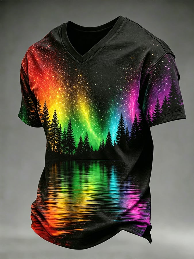 Men's LGBT Printed Casual T-Shirt