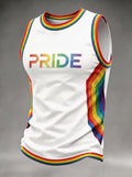 Men's Sleeveless Printed Tank Top
